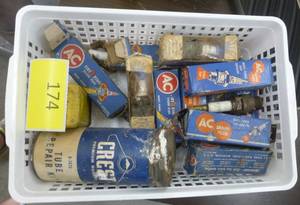 lot 174 image: Lot of vintage spark plugs