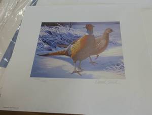 lot 169 image: 3 Wildlife prints signed and numbered