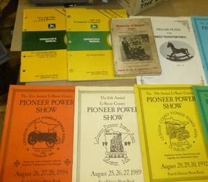 lot 218 image: Vintage Pioneer Power books, Rollag and others