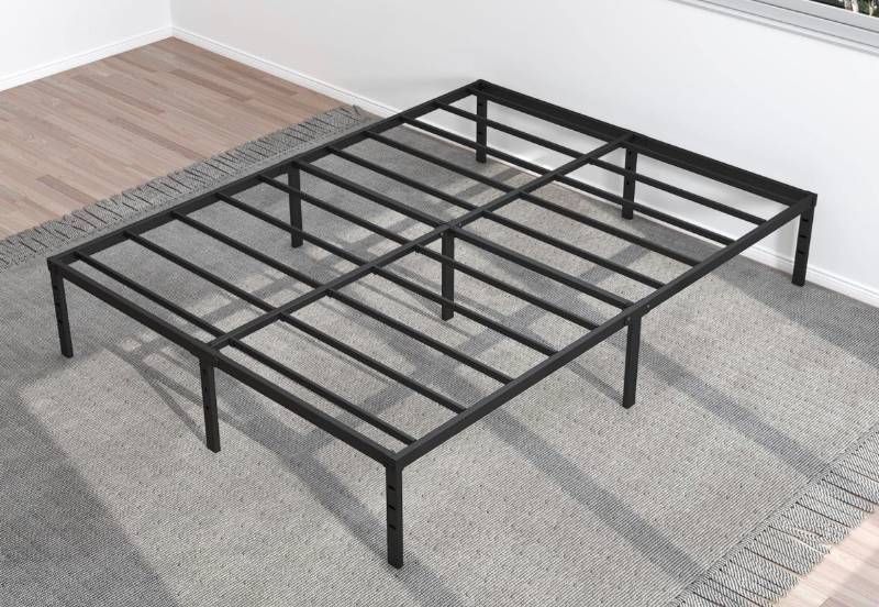 lot 126 image: Queen Platform Bed Frame B