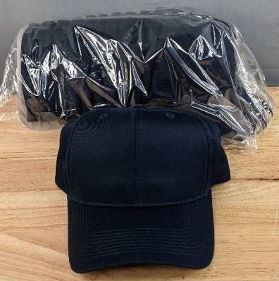 lot 78A image: 12 Brand New Advantage Series Ltd. Navy Hats OSFM A