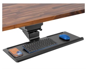 lot 123 image: New Stand Steady Under Desk Ergonomic Keyboard Tray, Retail $58.69 B
