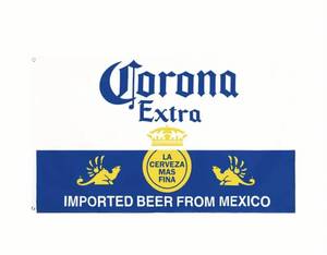 lot 55A image: Brand New 3 x 5 Corona Extra Imported Beer Flag Mexico Cerveza N