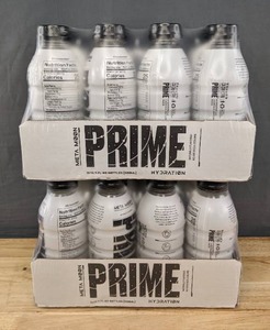 lot 49E image: 2 Brand New Cases of Prime Hydration Drink Meta Moon 16.9 oz, 24 Total N