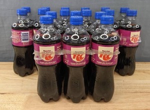 lot 60E image: 18 Brand New Bottles of RC Berries and Cream Cola 16.9 fluid oz N