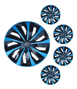 lot 45 image: New Hubcap Wheel Cover Replacement R16 Hub Caps Universal Wheel Rim Cover ABS Material Exterior Accessories for Car Truck SUV - Set of 4 $59.99 Retail B