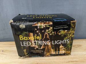 lot 67 image: New Baxter LED String Lights B