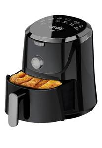 lot 48 image: New 4.2 QT Air Fryer Oven Cooker with Temperature and Time Control Dishwasher Non-stick Basket 6 Cook Presets Stainless Steel Tray $39.99 Retail B