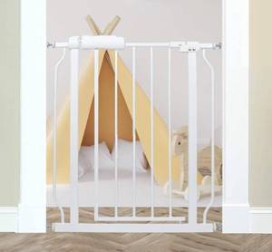 lot 156 image: New Narrow Tension Baby Gate 24-29 (White) $48.68 Retail B