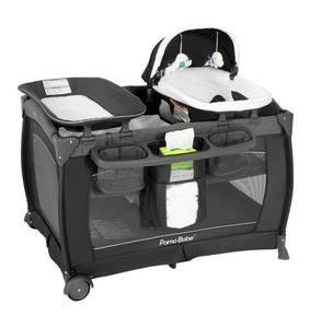 lot 7 image: New Pamo Babe Playard Deluxe Nursery Center $199.99 Retail B