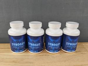lot 73J image: 4 New Bottles of SYNOGUT Dietary Supplement $65.90 Retail H