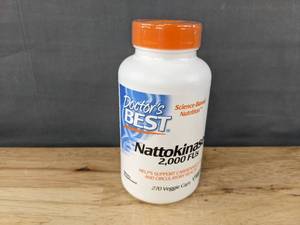 lot 169 image: New Doctors Best Nattokinase Veggie Caps Retail $35.15 H