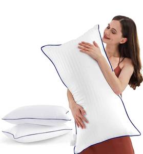 lot 189 image: New 2-Pack of Luxury King-Size Alternative Down Bed Pillows $26.99 Retail B