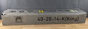 lot 43K image: New King Size Bed Frame, Black B