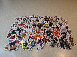 lot 450 image: 50 Brand New Football Stickers P