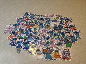 lot 463 image: 50 Brand New Disneys Stitch Stickers P