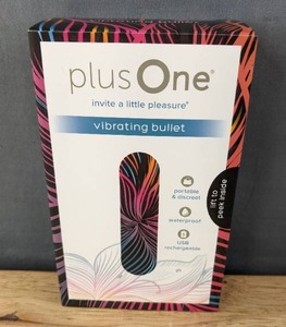 lot 19J image: Brand New plusOne Vibrating Bullet 10 Settings R