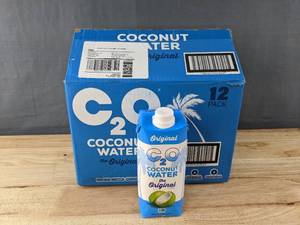 lot 95J image: Brand New Case of 8 C20 Coconut Water 16.9oz Cartons N