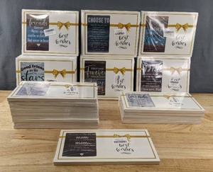lot 58G image: Resellers Dream 36 Best Wishes Picture Frames Great as Sentimental Gifts B