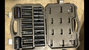 12 in. Drive 6-Point SAE Deep Impact Socket Set (19-Piece) by GEARWRENCH  Customer Returns See Pictures