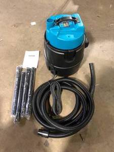 VEVOR Pond Vacuum Cleaner, 1400W Motor in Single Chamber Suction System, 120V Motor w15 ft Electric Wire, 4 Brush Heads, 4 Extended Tubes, 1 Filter Bag for Multi-use Cleaning Above Ground Customer Returns See Pictures