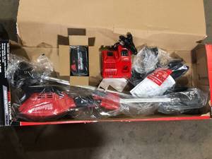 Milwaukee M18 FUEL 18V Lithium-Ion Brushless Cordless String Trimmer with QUIK-LOK Attachment Capability and 8.0 Ah Battery Customer Returns See Pictures