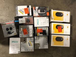 Lot of Assorted Digital Locks and Handles Various Models and Conditions Customer Returns See Pictures