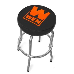 lot 90 image: WEN GG7316 300-Pound Capacity Chrome-Plated Shop Bar Stool - MISSING NUTSBOLTS