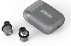 lot 711 image: Ascent Micro True Wireless Earbud Headphones 17 Hours, Bluetooth 5, Small Headphones & Charging Case (Slate Gray)
