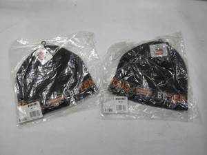 lot 735 image: Pair of 2 NEW Ergodyne 6819BT Tenacious Beanie Hats, Black, One Size