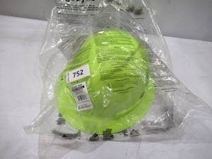 lot 752 image: NEW Skullerz 8969 Lightweight Full Brim Hard Hat - Type 1, Class E - LIME - E.K. Services
