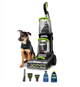 lot 134 image: NEW BISSELL TurboClean DualPro Pet XL Upright Deep Cleaner, 30673