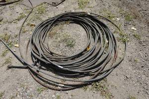 lot 328 image: Large Braided Steel Cable