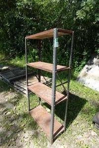 lot 323 image: Metal Shelf