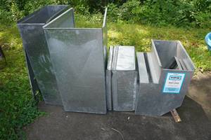 lot 93 image: Assorted Duct Work