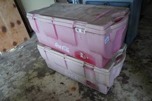 lot 246 image: Coca-Cola Plastic Bins