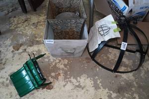 lot 242 image: Wall Mount Hose Racks, Planters, PotPan Rack
