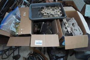 lot 217 image: Antique Door Hardware