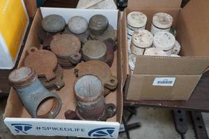 lot 215 image: Well Caps and Water Specimen Jars