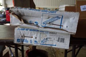 lot 143 image: 48 Light Fixtures
