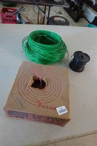 lot 198 image: Spools of Primary Wire