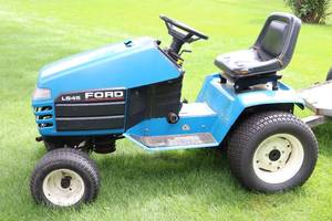lot 1 image: Ford Lawn Tractor Converted to HaulerNO MOWER DECK