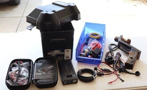lot 66 image: Trailer Hitch- Battery Case for an Additional Battery-IM29 Jump Starter