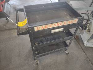 lot 43 image: Black Tool Cart...