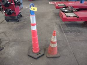 lot 63 image: (2) Cones...
