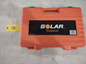 lot 78 image: Solar Battery & System Tester...