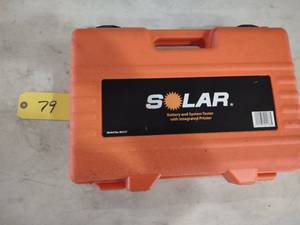 lot 79 image: Solar Battery & System Tester...