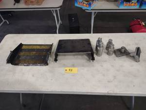 lot 93 image: (2) Aluminum Ramps & Hoist Pads and...