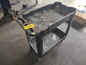 lot 133 image: Husky Poly Cart, 18x34...
