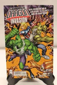 lot 91 image: Lot of 2 Image Comics Invincible #92 and Savage Dragon Invasion